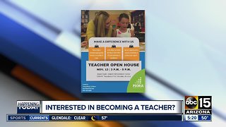 Peoria holding informational session for those interested in teaching