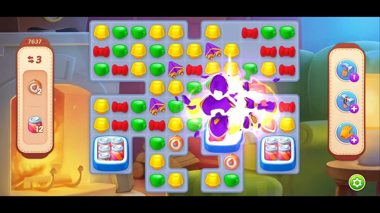 Playrix Homescapes Gameplay Walkthrough Level 7637