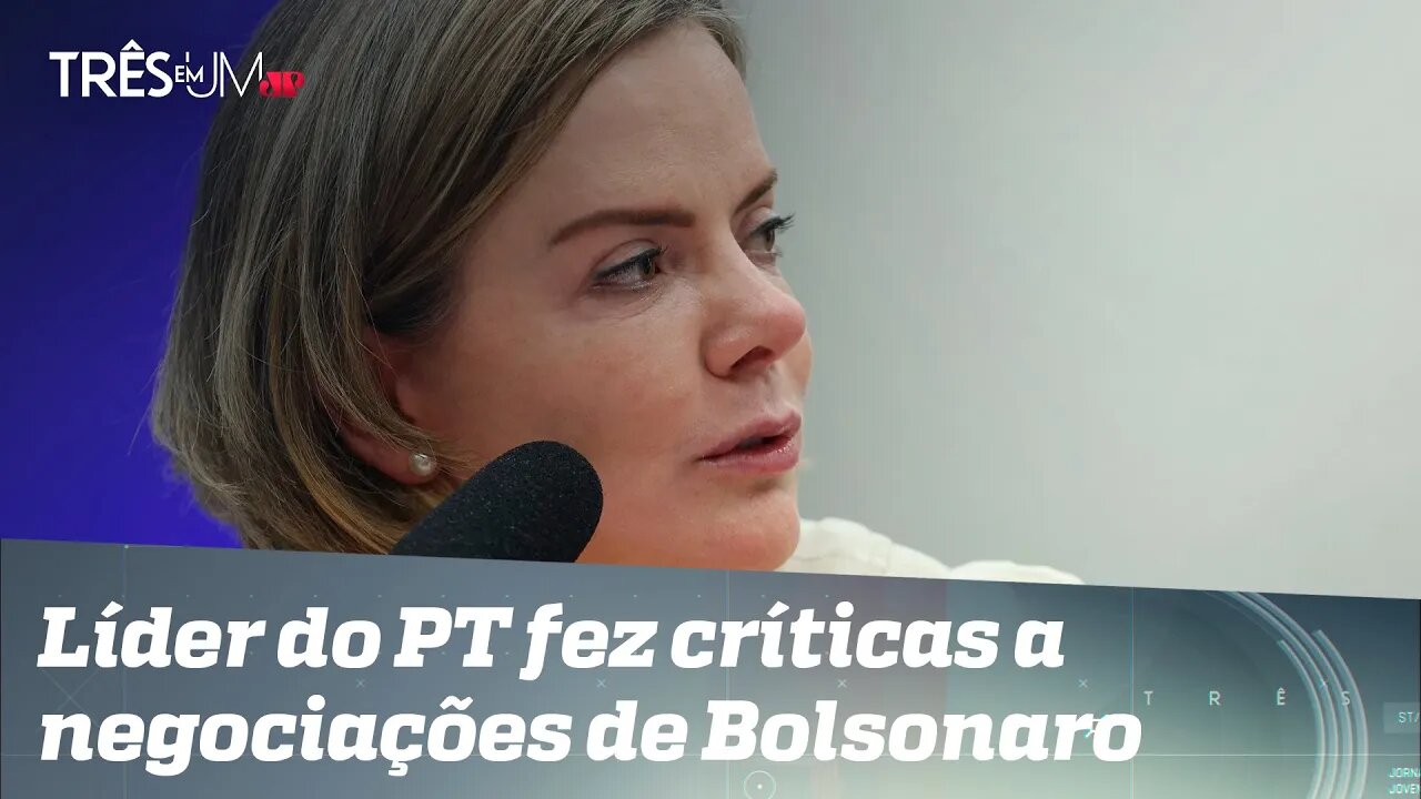 Gleisi diz ser favorável à interrupção da venda de ativos da Petrobras