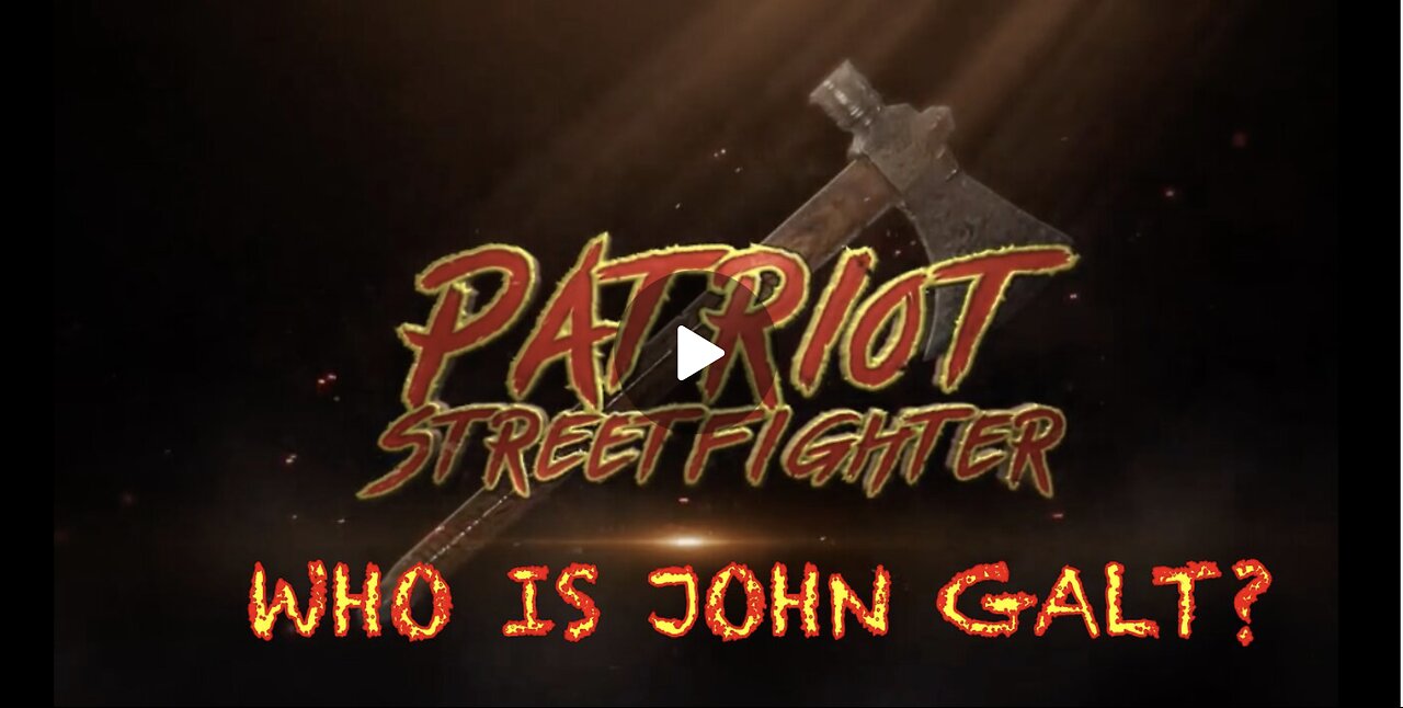 Patriot Streetfighter w/ Warrior Patriot Scott Bennett, Telling It Like It Is. TY JGANON