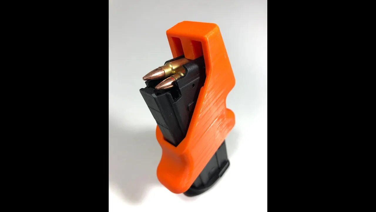 FN Five-seveN Mag Speedloader - 20 round 5.7x28mm mag loading - 2nd method