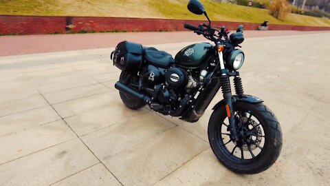 My GV300S Bobber Motorcyle