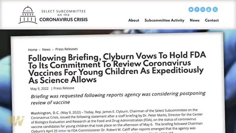 FDA still pushing ineffective, dangerous covid vaccines on kids- 5-2022