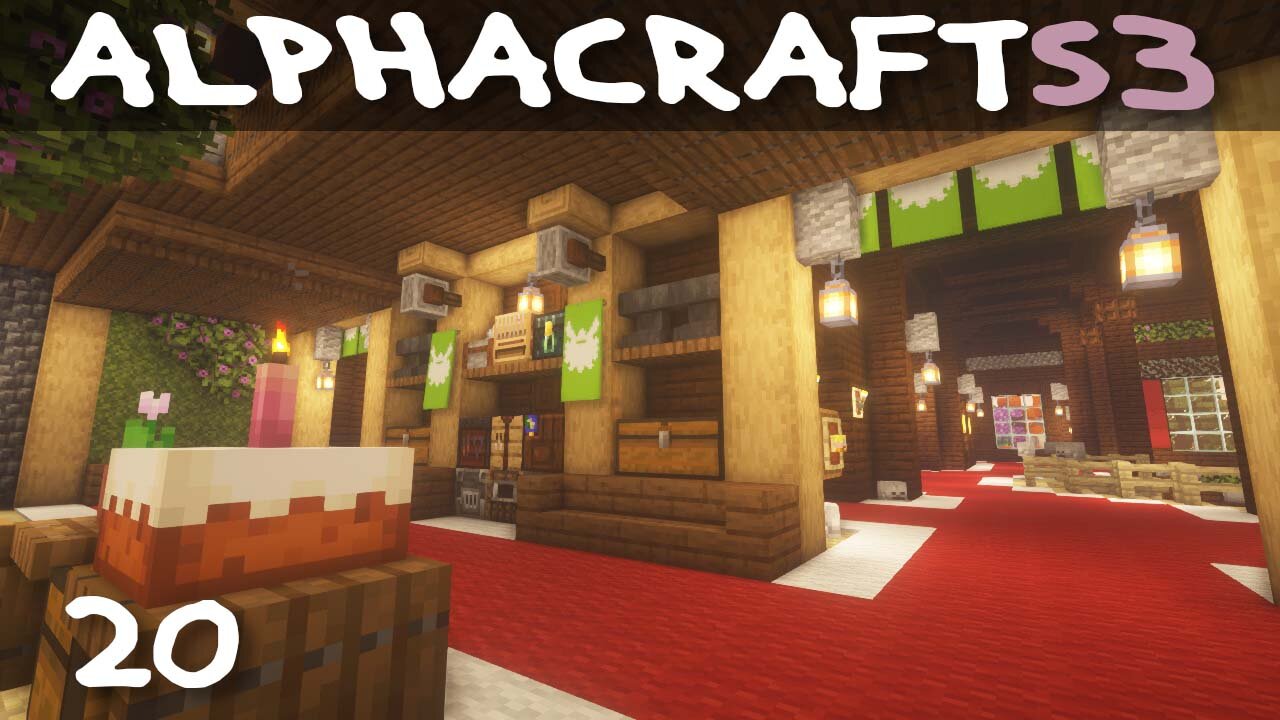 Alphacraft S3 e20 - Our New Room - Minecraft SMP