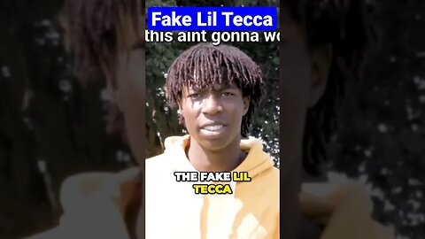 Fooling The Public With FAKE Lil Tecca #liltecca