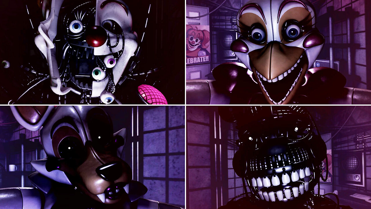 By The Hour - FNAF Sister Location level + All Jumpscares