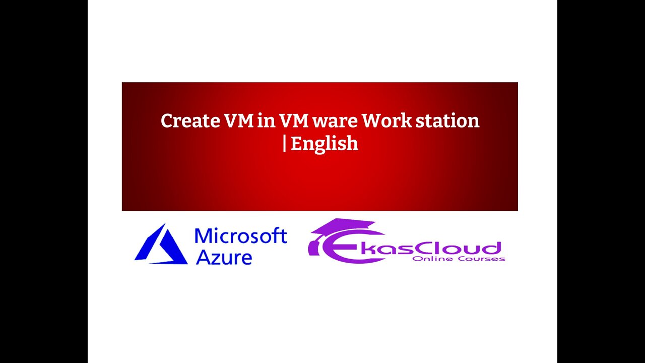 Create VM in VM ware Work station