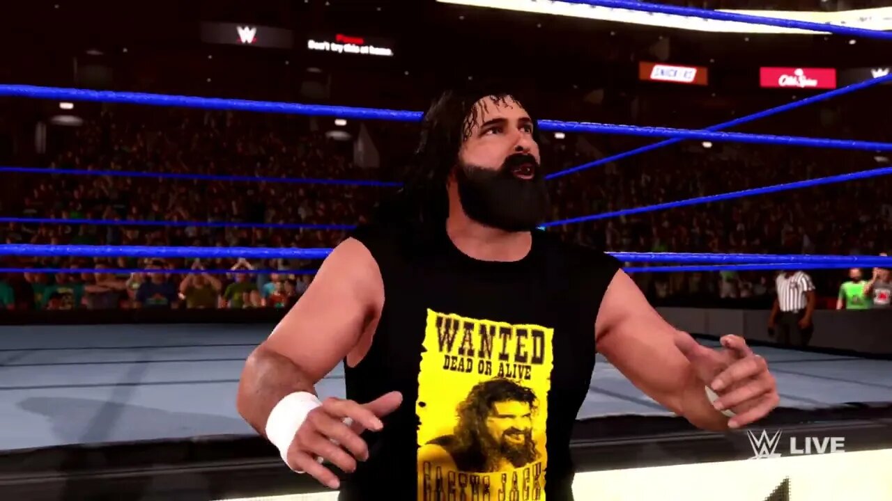 WWE2K22 Cactus Jack Entrance Most Wanted DLC Pack