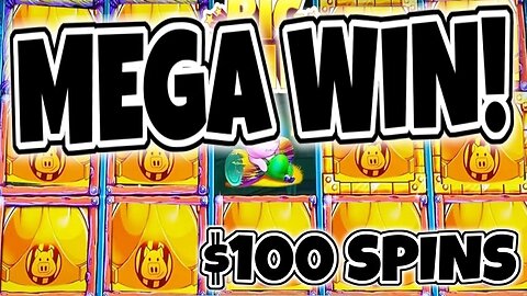 JUST INCREDIBLE!!! ★ MASSIVE HIGH LIMIT HUFF N PUFF JACKPOT!