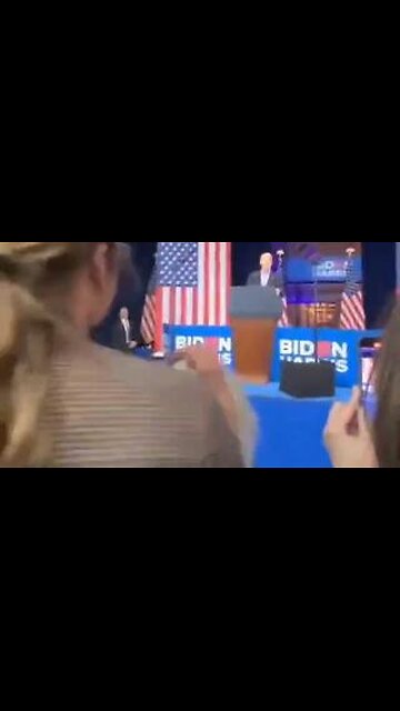 Joe Biden interrupted by activists during his campaign rally in Atlanta, GA.