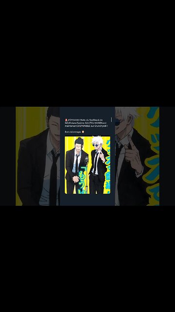 L’ÉPISODE FINAL du flashback de GOJO dans l’anime JUJUTSU KAISEN est DISPONIBLE sur Crunchyroll