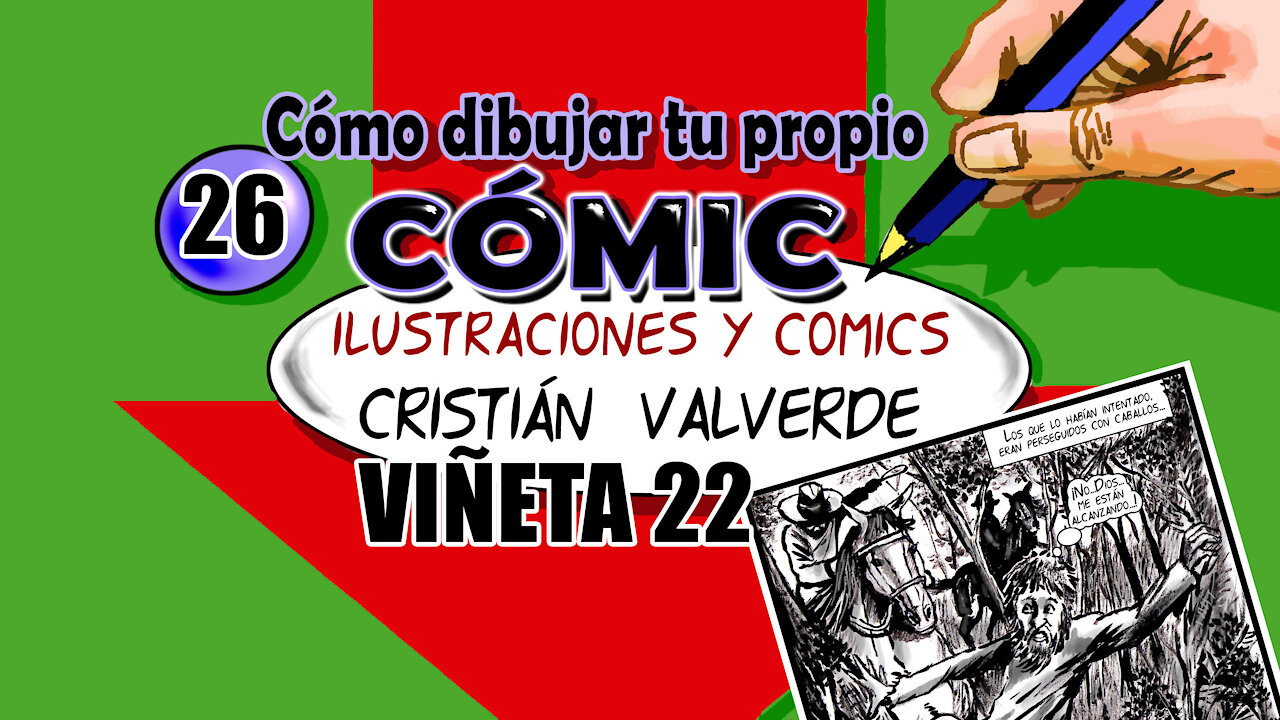 Como dibujar tu propio comic: Viñeta 22