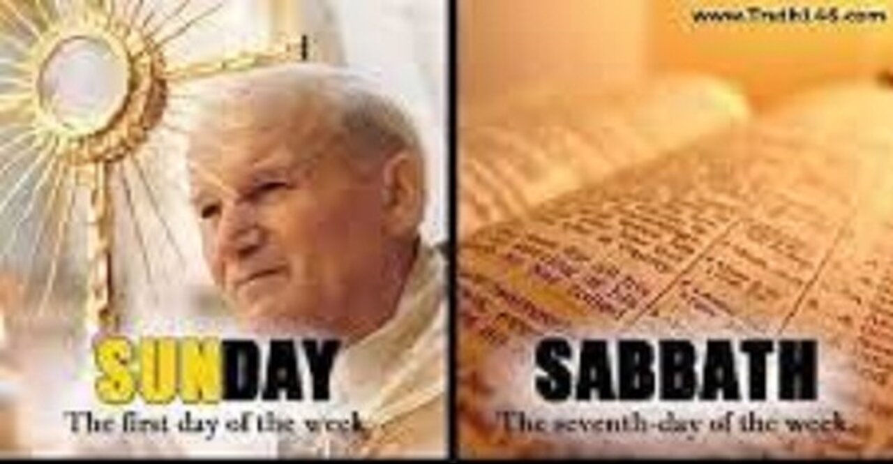 Babylon is fallen: Baptist church manual claims Saturday is the Sabbath, not SUNday