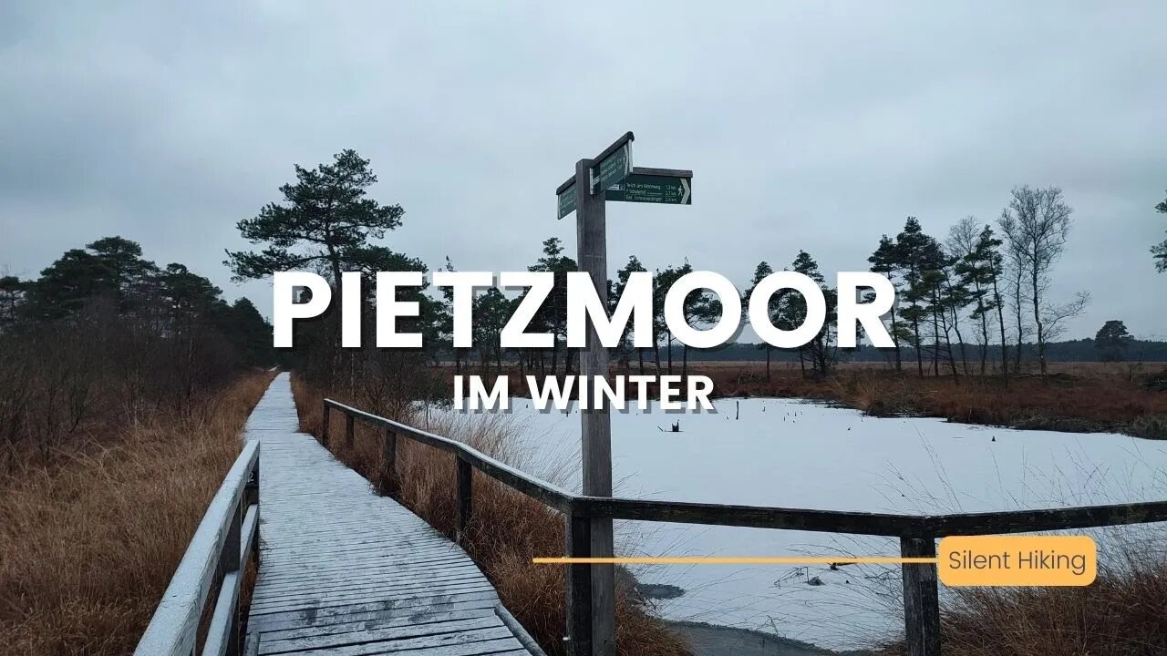 Winterwanderung durch die Osterheide und das Pietzmoor | A Silent Hiking Film