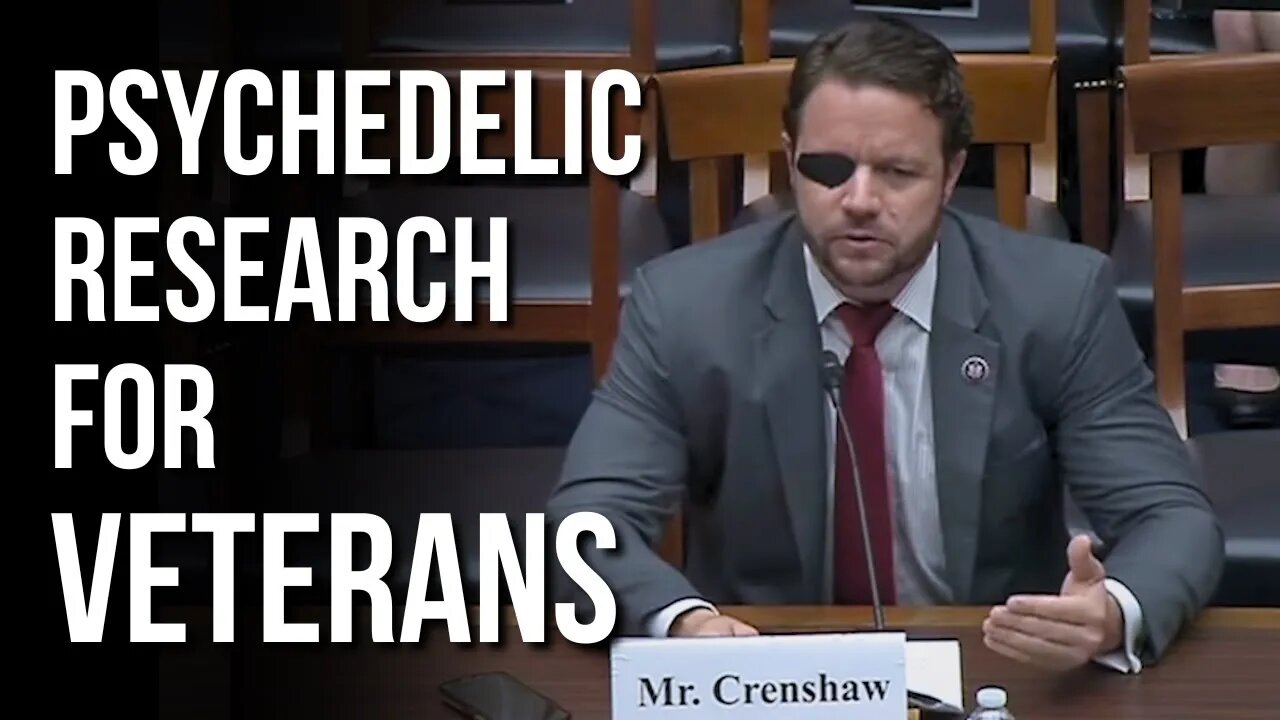 Dan Crenshaw Speaks on Psychedelic Research for Veterans at the House Armed Services Committee