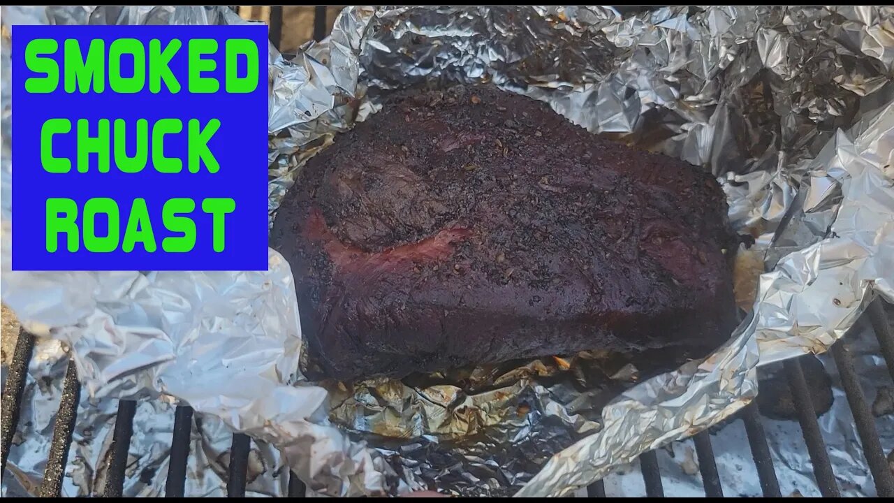 Easy Recipe to follow - How To Smoke a Chuck Roast On A Pellet Smoker