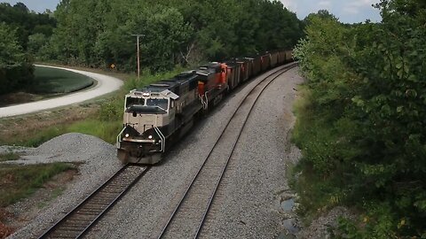 BNSF 9669 at Lucas and Afton, IA - Andrew Elges video #steelhighway