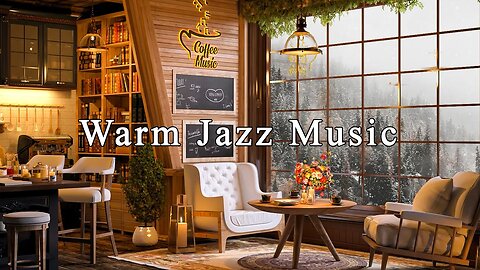 Cozy Coffee Shop Ambience & Relaxing Jazz Instrumental Music ☕ Sweet Jazz Music to Relax, Study Work