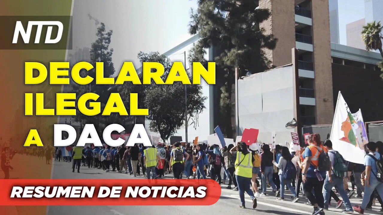 Corte ordena revisión de DACA; Biden visita Florida y promete ayuda federal | NTD