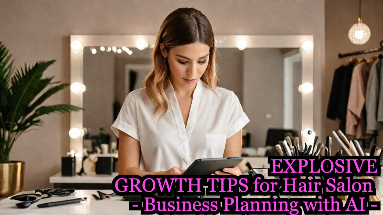 Get Ready for EXPLOSIVE Growth! Hair Salon Business Planning with AI in Modeliks Revealed