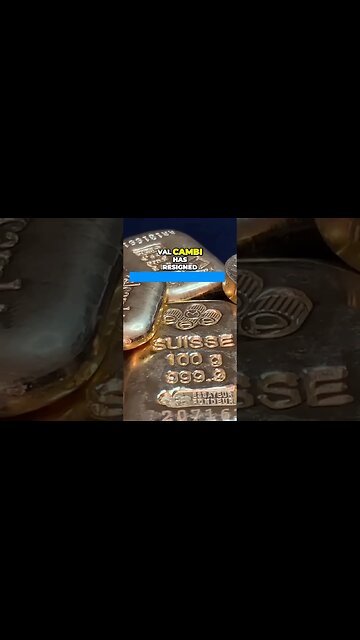 Shakeup in Gold Market as Valcambi Resigns, Testing Industry Alliance!