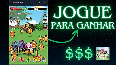 AIRDROP KURORO RANCH NO TELEGRAM! GANHE POR JOGAR #airdrop