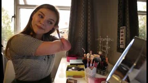 Jovem amputada está a inspirar o mundo