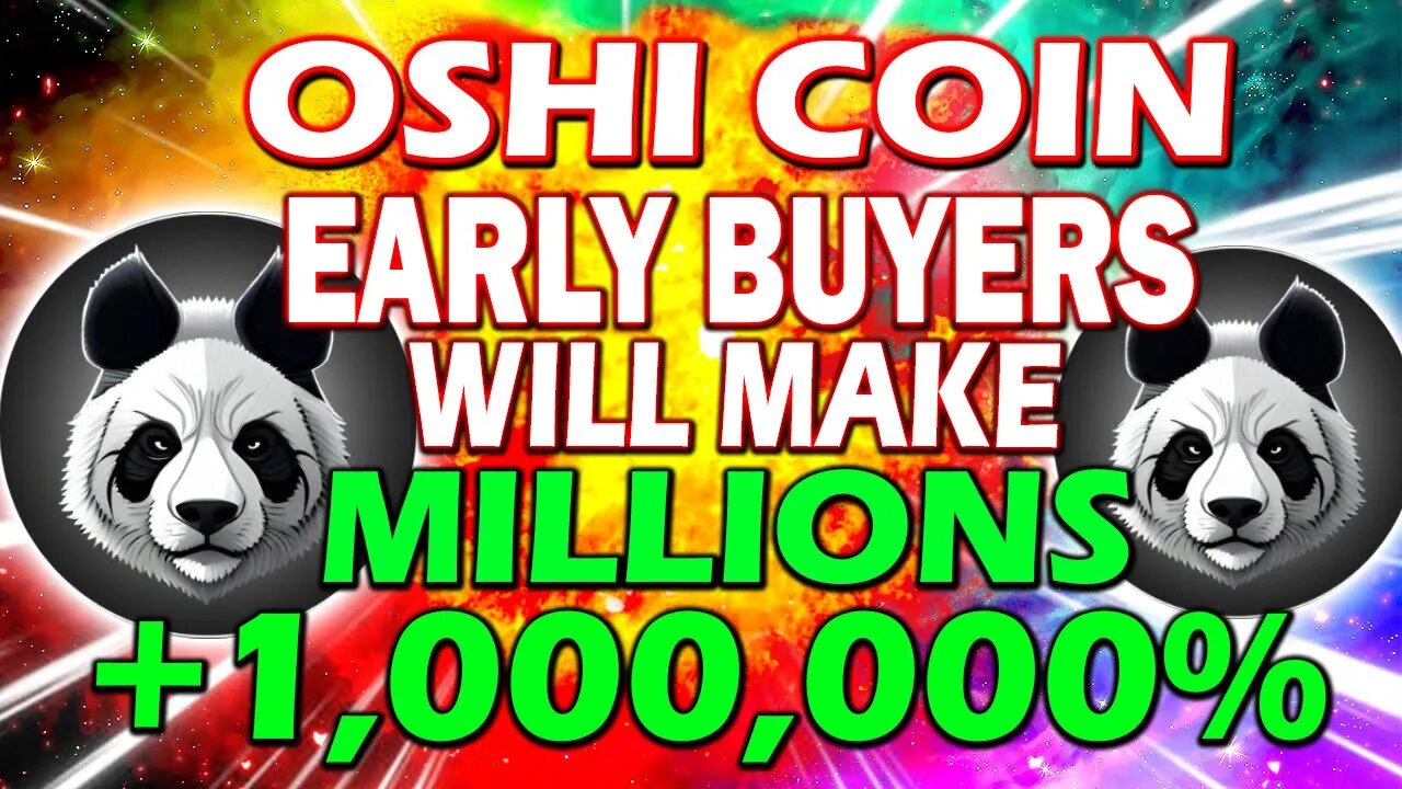 OSHI COIN CRYPTO!! MULTICHAIN ECOSYSTEM!! THE NEXT 100X?!