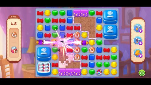 Playrix Homescapes Gameplay Walkthrough Level 8316