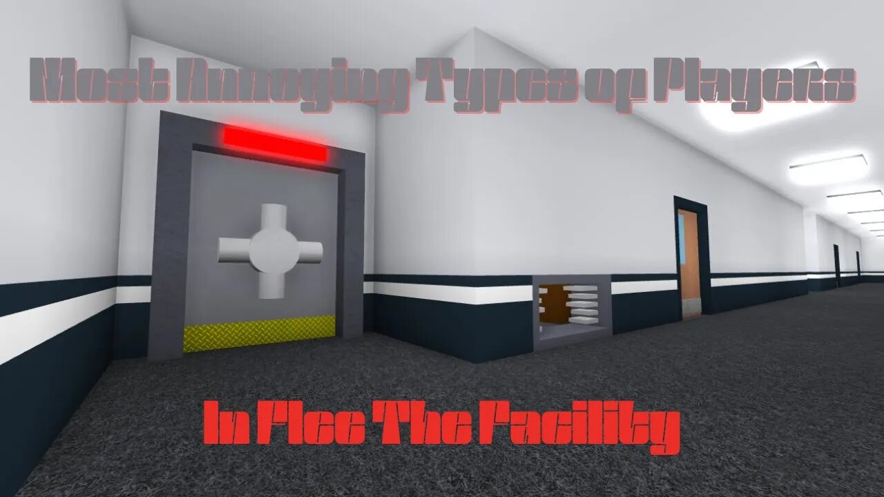 Top 5 most annoying types of players in Flee The Facility on Roblox!