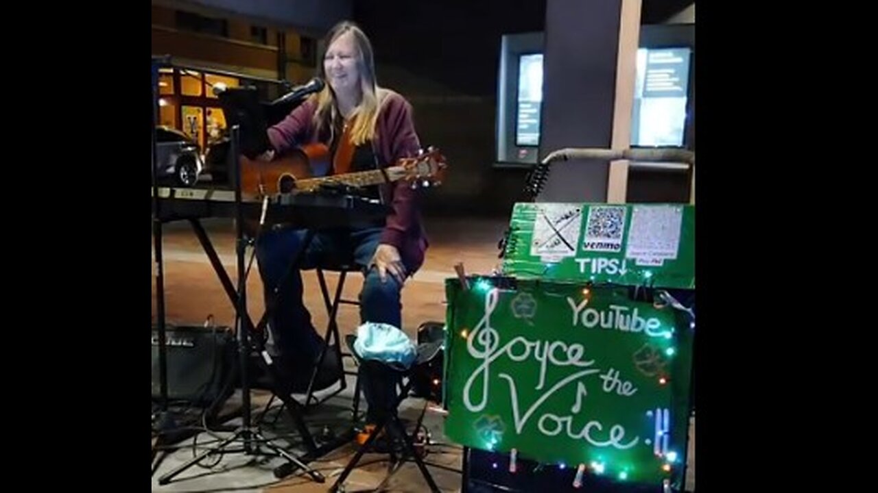 JTV Busking in New Haven,, 10/20/24