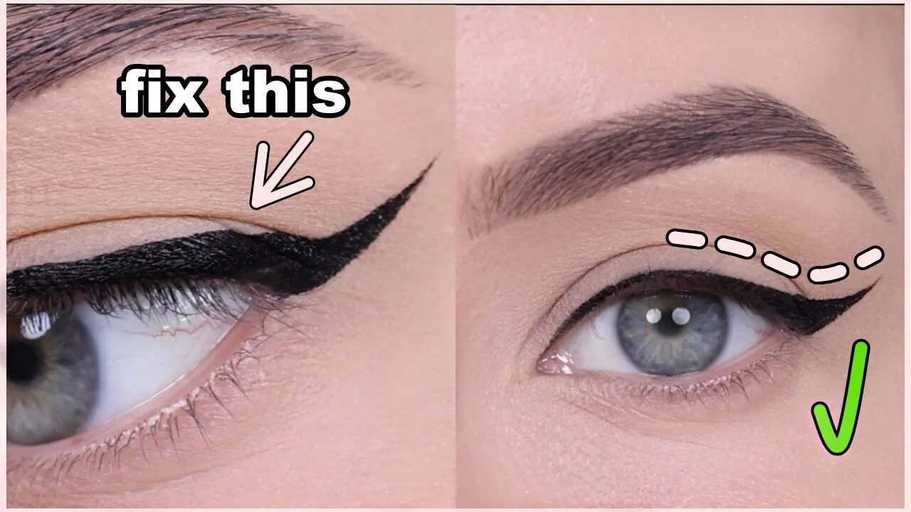 Perfect Your Winged Eyeliner | Eyeliner Tips for Hooded Eyes