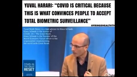 Israel Covid was a way to control people