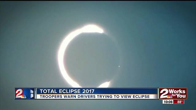 Oklahoma Highway Patrol offers safety tips ahead of eclipse