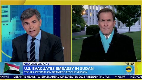Biden Spokesman John Kirby Doesn’t “Have Great Confidence” In Number Of Americans Trapped In Sudan