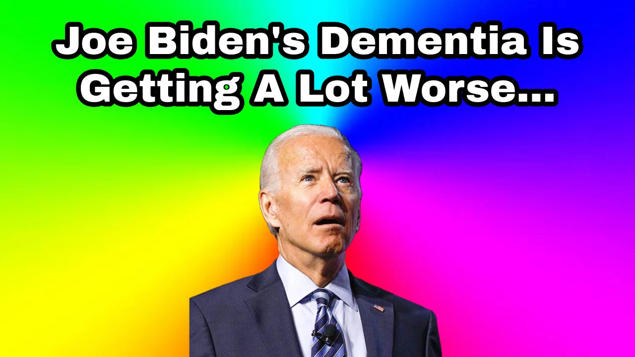 Not Funny Anymore: Biden's Brain Is Failing