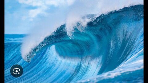 Majestic Fury: Slow Motion Wave in Stunning High Definition