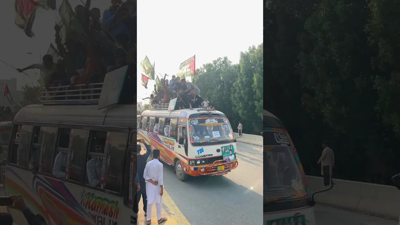 How many people attended PMLN's Jalsa at Minar E Pakistan? #nawazsharif #nawazsharifspeech