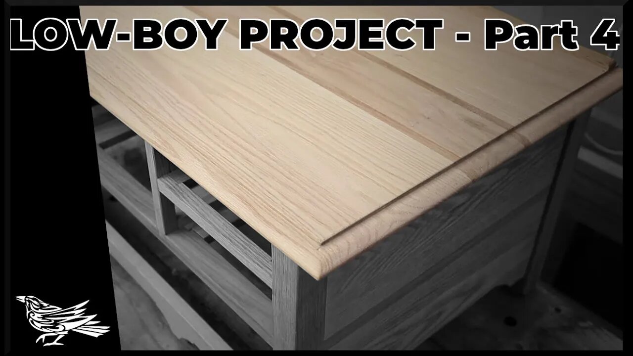 Low-Boy Furniture - Part 4 - TABLETOP with hand-tools.