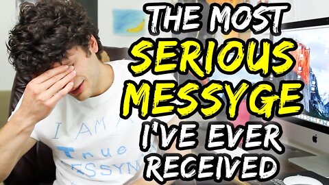 The MOST SERIOUS Messyge I've Ever Received | Jordan's Messyges