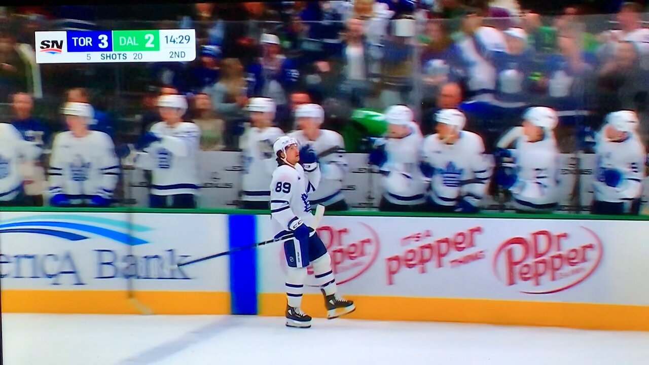 Leafs LW #89 Nicholas Robertson 🥅(4)🏒Snap-Shot Goal