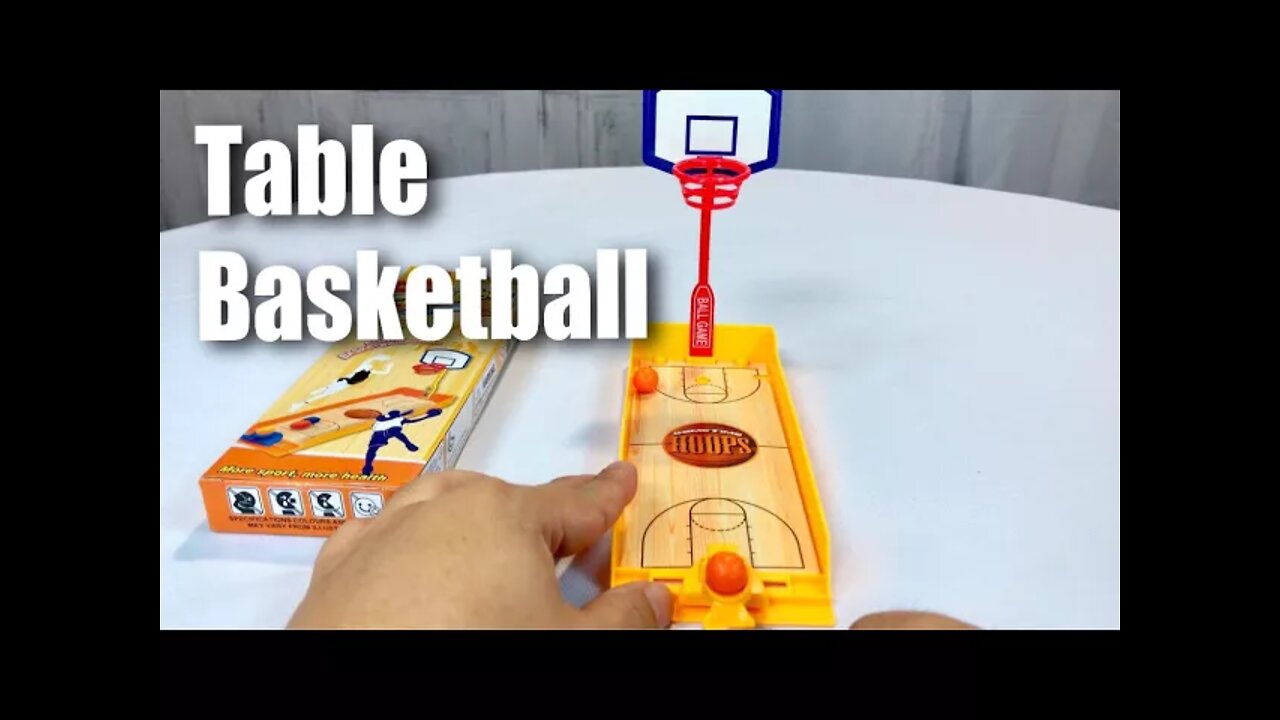 Kids Mini Table Finger Basketball Game Toy Review