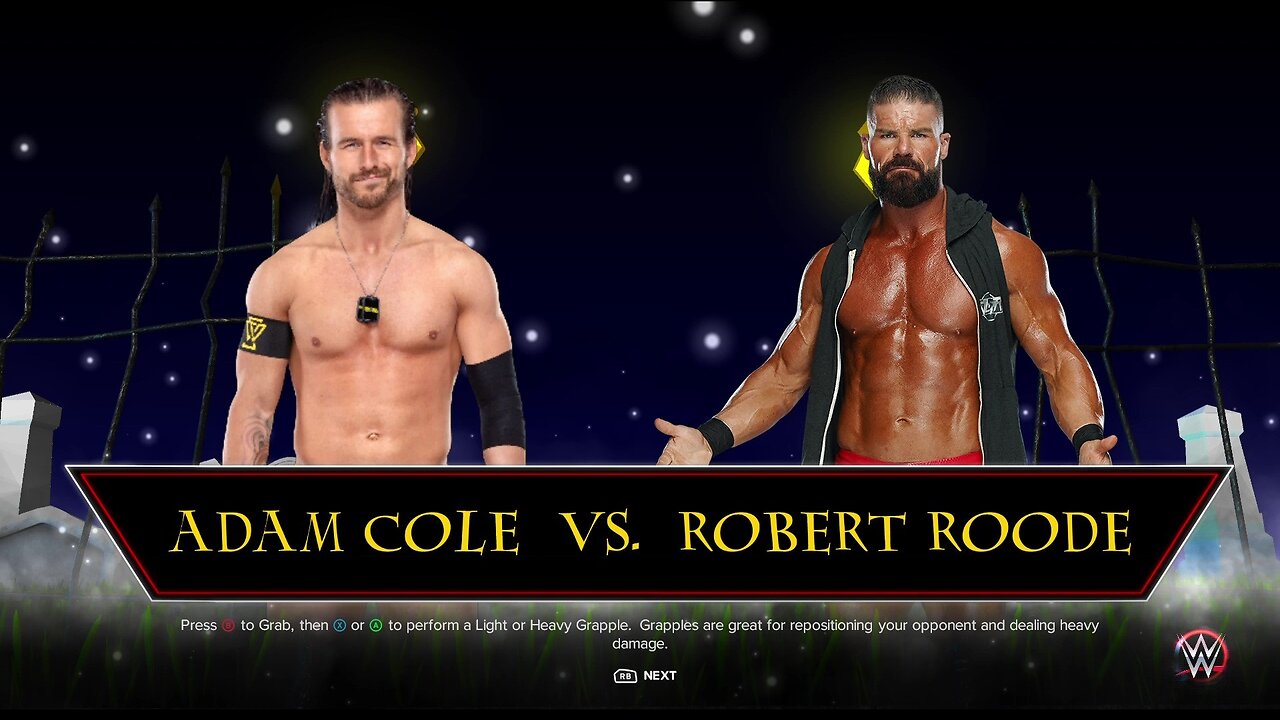 WWE 2k23 Adam Cole vs Robert Roode