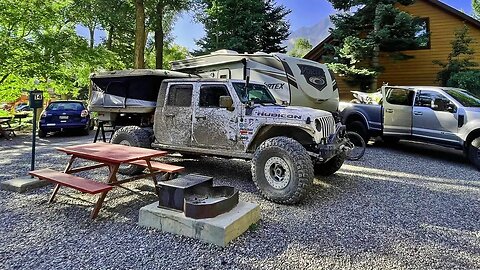 I SOLD OUT - Staying at a Campground while Living Out of my Jeep Gladiator in Colorado