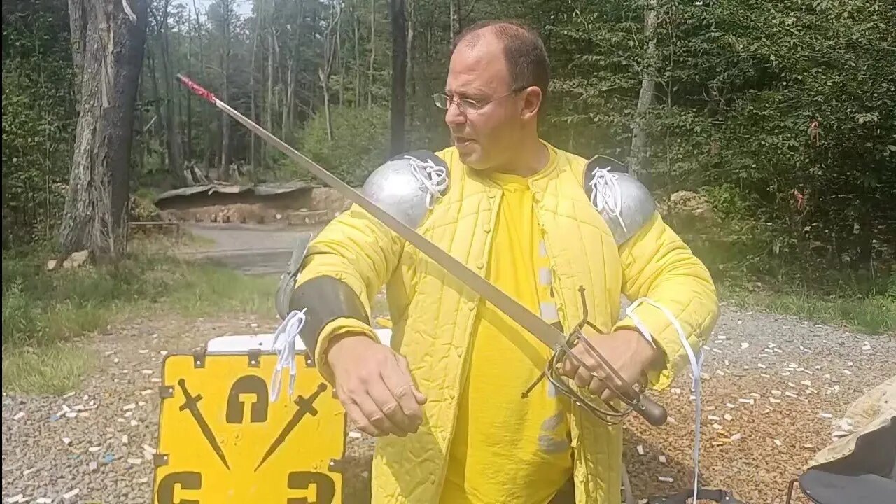 Installing Grommet Arming Points into Medieval Gambison