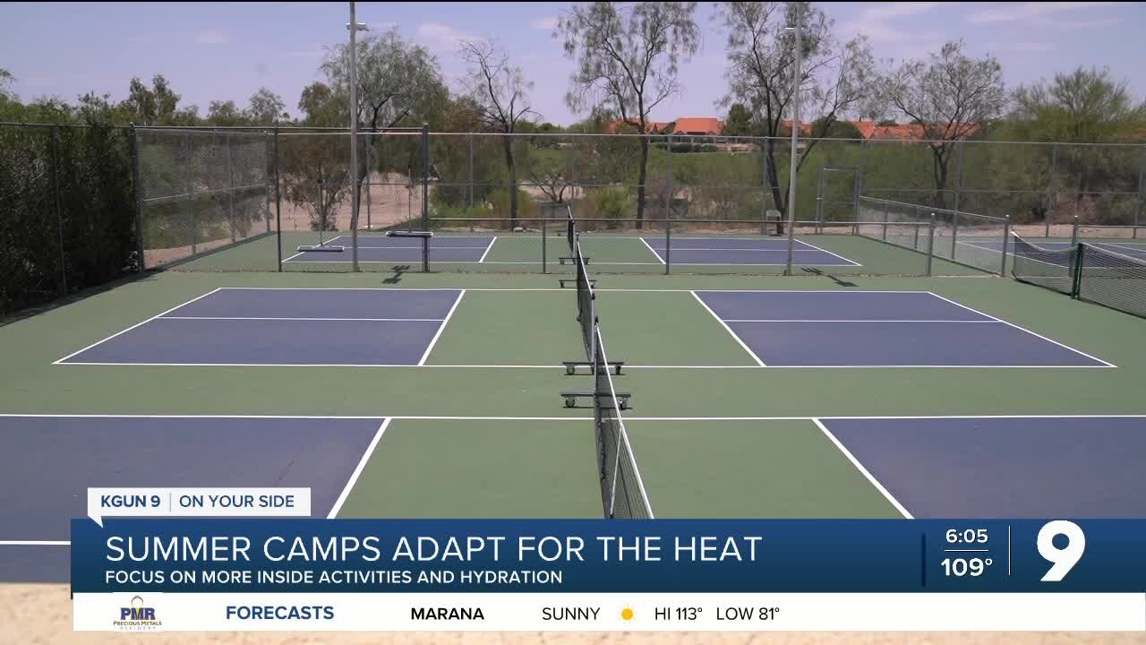 Summer camps adapt for the record-breaking heat