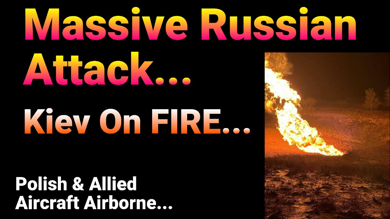 Russian's Attack Ukraine w/ Massive Missile Strike.