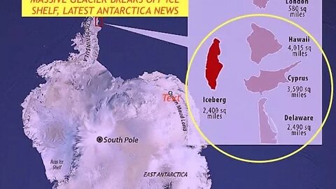 Antarctica, Iceberg Breaks Off Larsen C, Iceshelf, Half the Size of Hawaii & Hurricane Updates, late