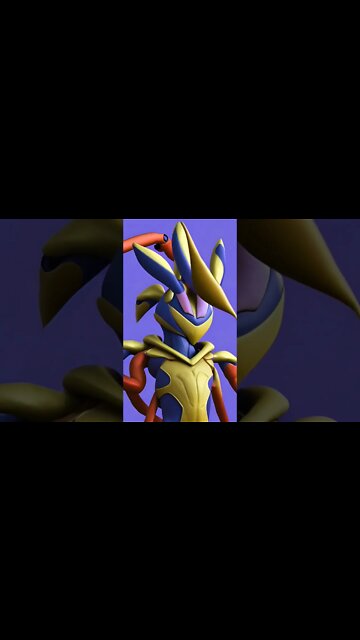 AI generated Greninja #whosthatpokemon #pokemon