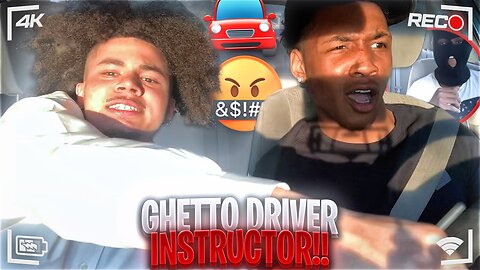 Ghetto drivier Instructor #comedy